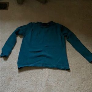 Teal heavy sweater